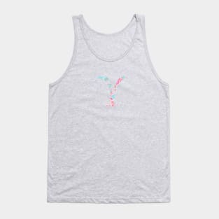 Upsilon Splash Greek Letter Tank Top